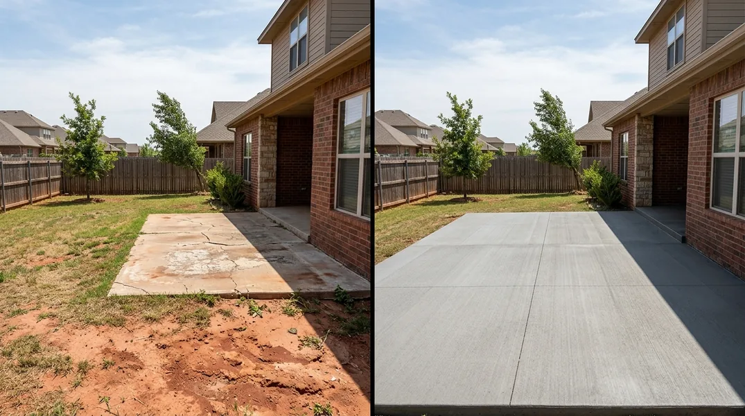 Result concrete in Oklahoma City - Oklahoma City Concrete