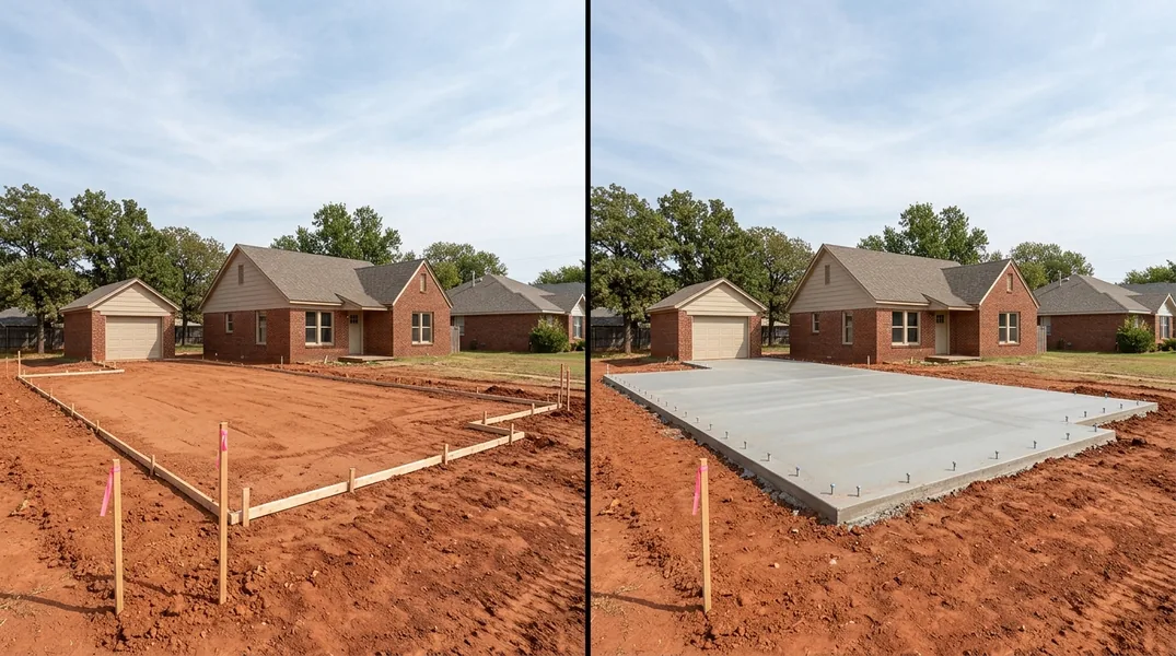 New Construction Slab Guide: What Oklahoma City Homebuyers Should Know Before Closing