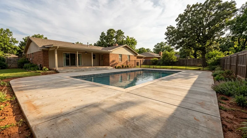 Concrete Pool Decks Oklahoma City